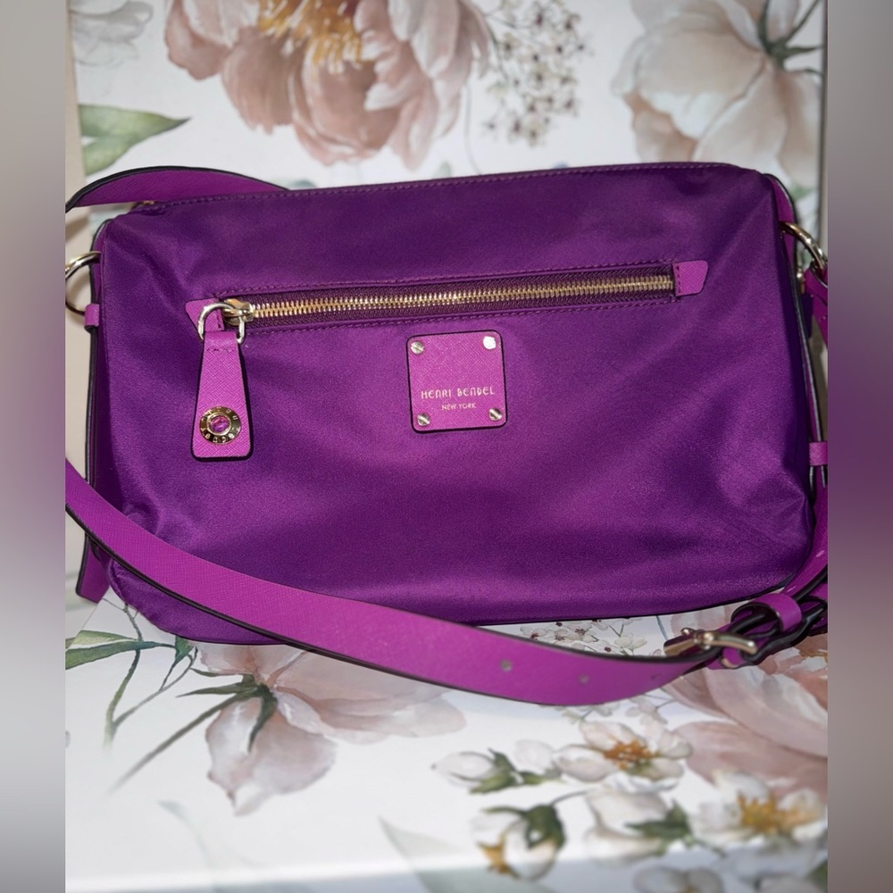 Henri Bendel Purple Crossbody Bag